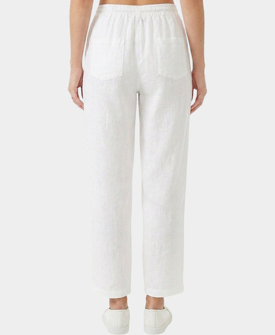 
Linen Pants in WHITE view 2