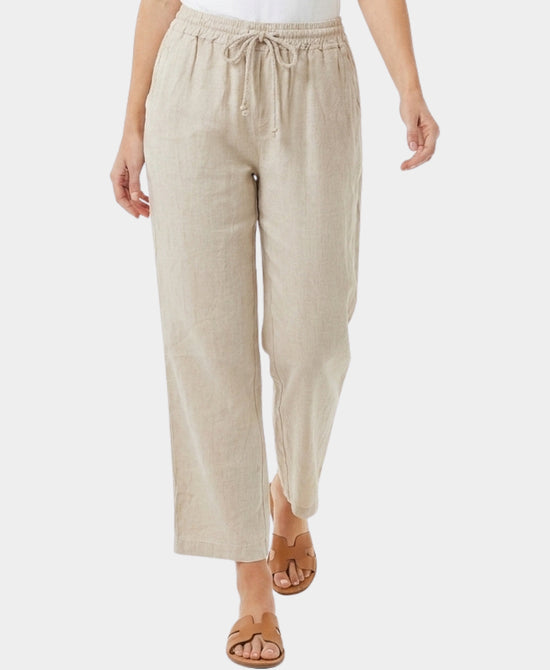 
Linen Pants in BEIGE view 1