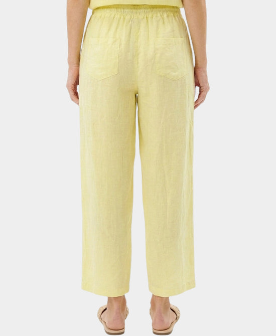 
Linen Pants in YELLOW view 2