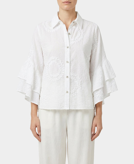 Top w/ Tiered Bell Sleeves view 1