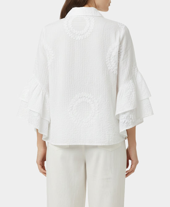 Top w/ Tiered Bell Sleeves view 2