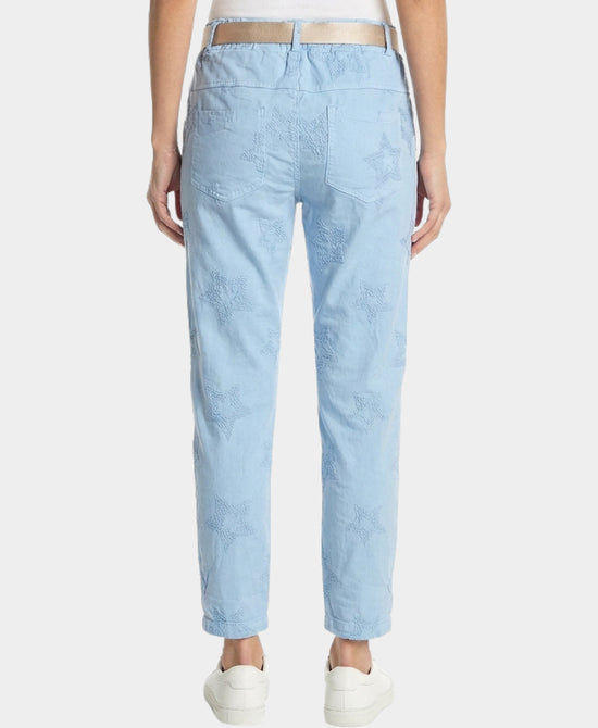 Embroidered Star Pants view 2