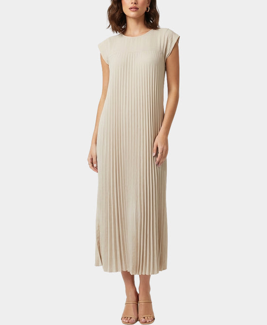 Pleated Maxi Dress view 1