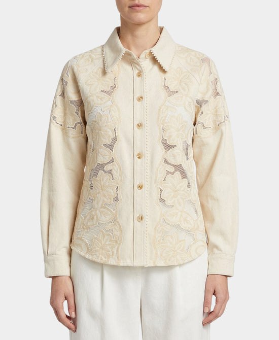 Top w/ Embroidered Detail view 1