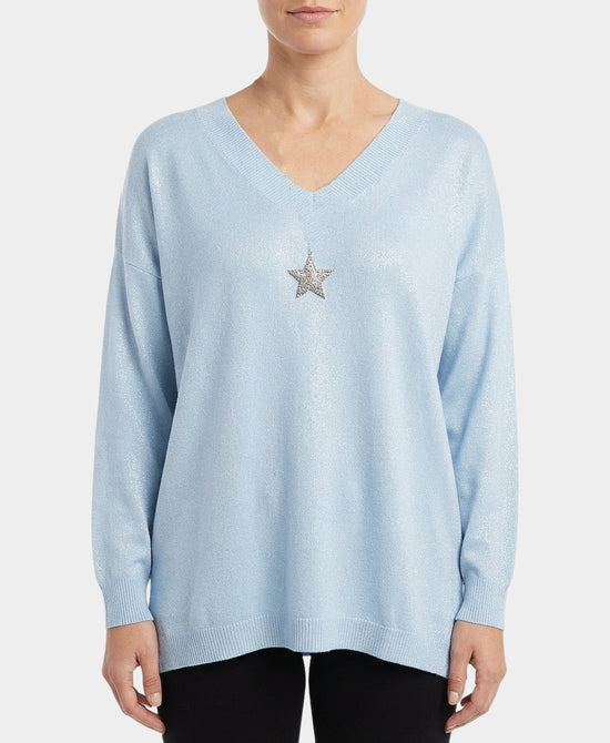 Shimmer Star Sweater view 