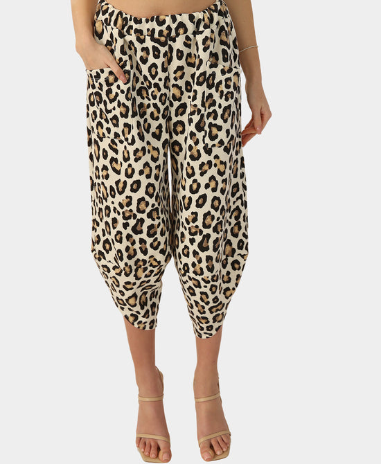 Animal Print Pants view 