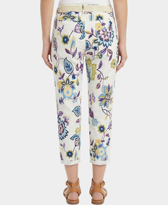 Printed Pants w/ Belt view 2