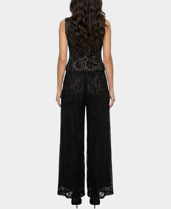 Lace Vest & Pants Set- 2 Pc Set view 2
