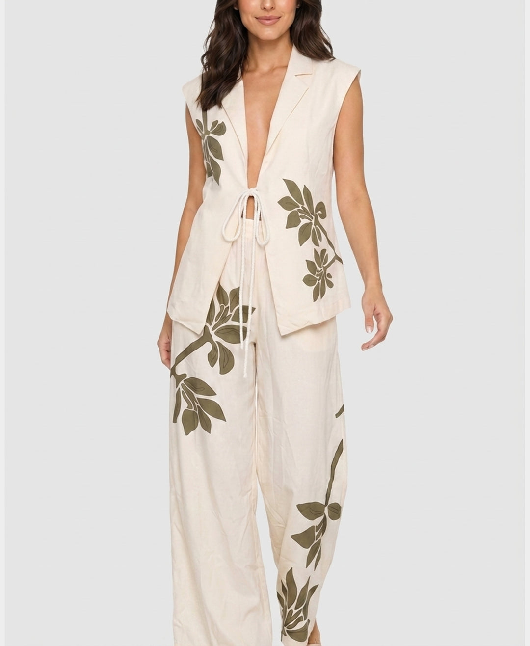 Printed Vest Top & Pants Set- 2 pc Set – FOX'S - Online