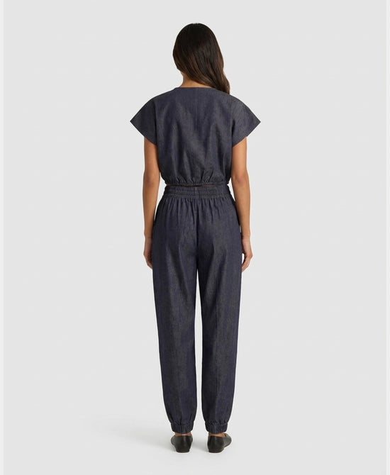 
Denim Top & Pants Set- 2 Pc Set in BLUE view 2