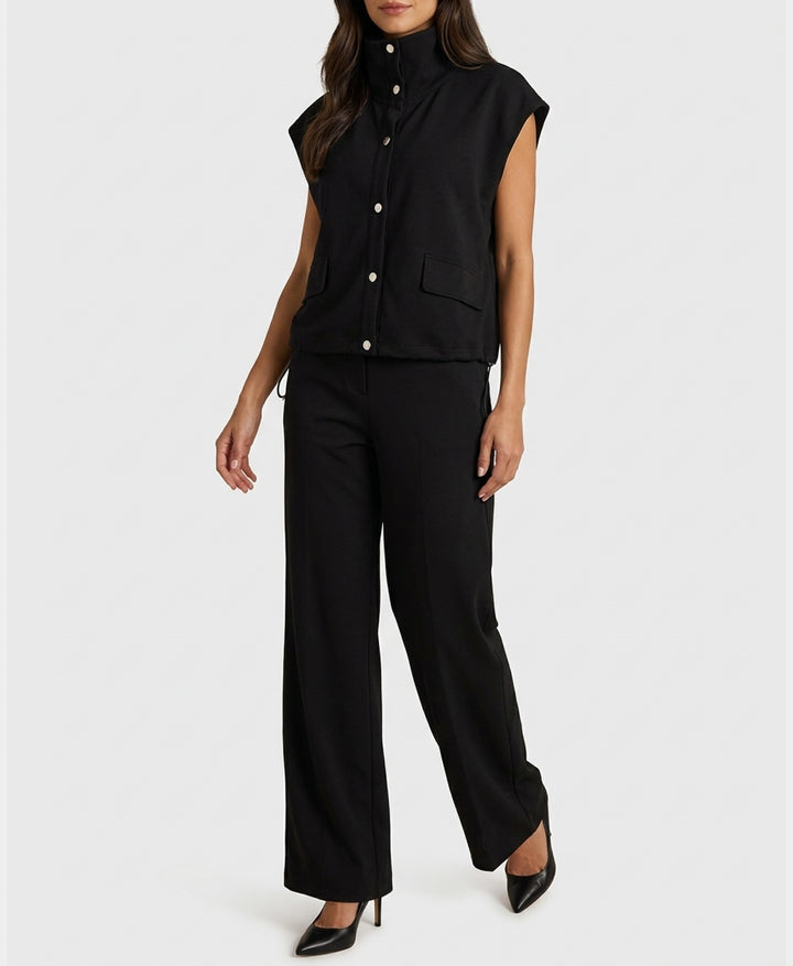 Funnel Neck Top & Pants Set- 2 Pc Set – FOX'S - Online