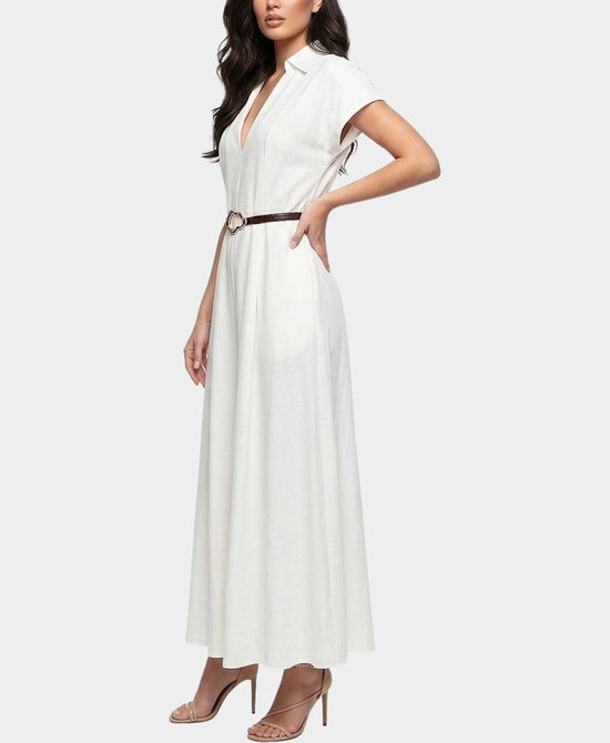Midi Dress w/ Belt view 1