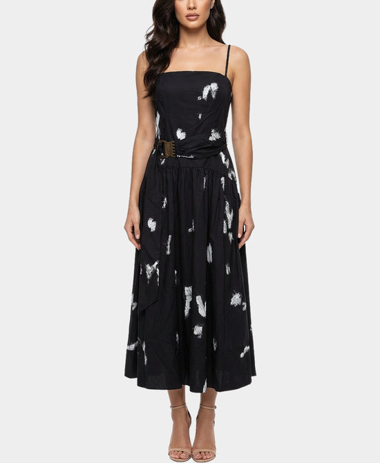 Printed Maxi Dress view 1