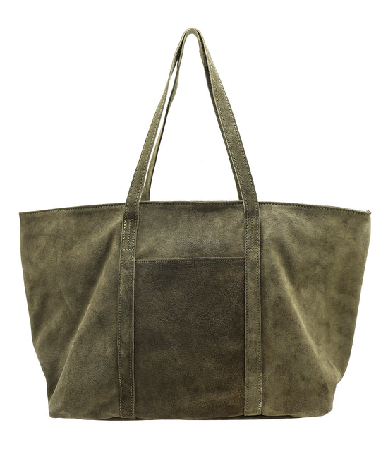 Suede Tote Bag view 