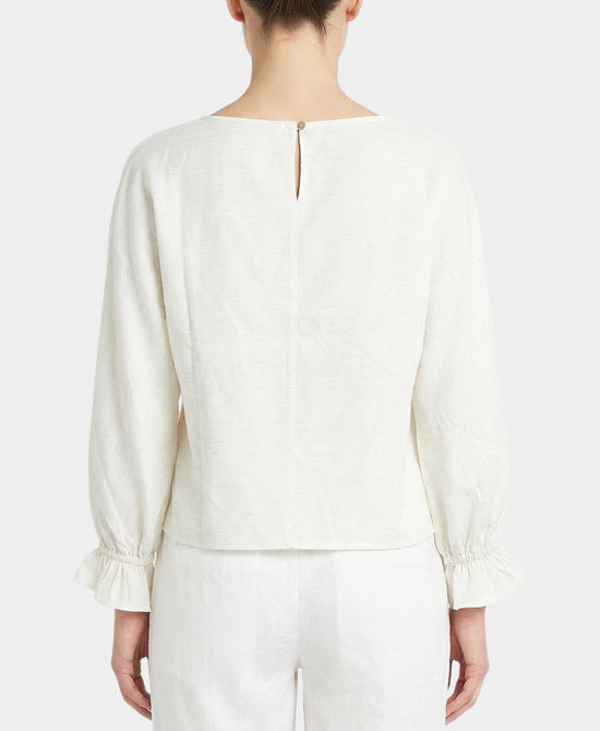 Blouse w/ Ruffle Cuffs view 2