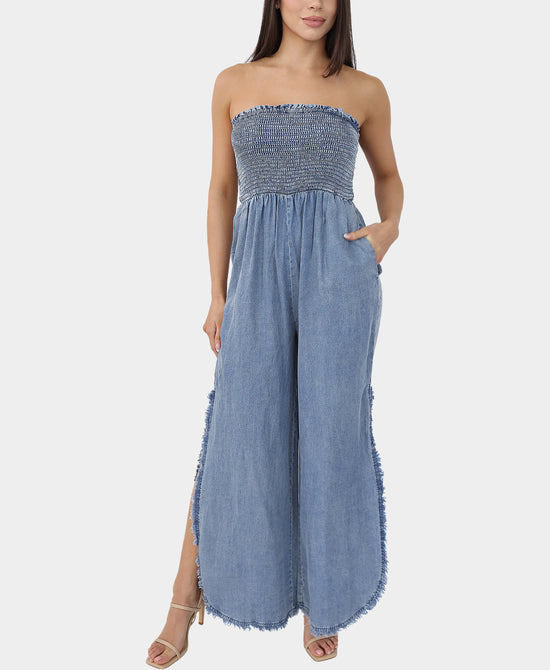 Strapless Tencel Jumpsuit view 1