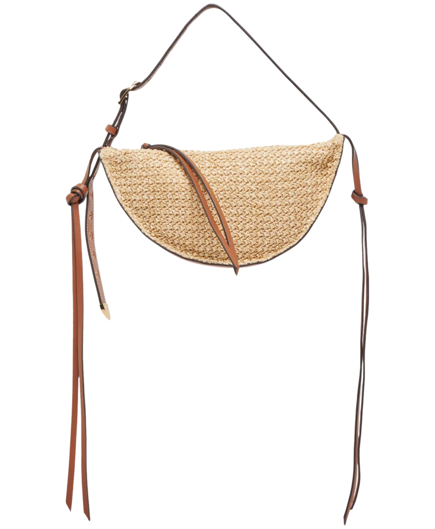 Raffia Shoulder Bag view 1