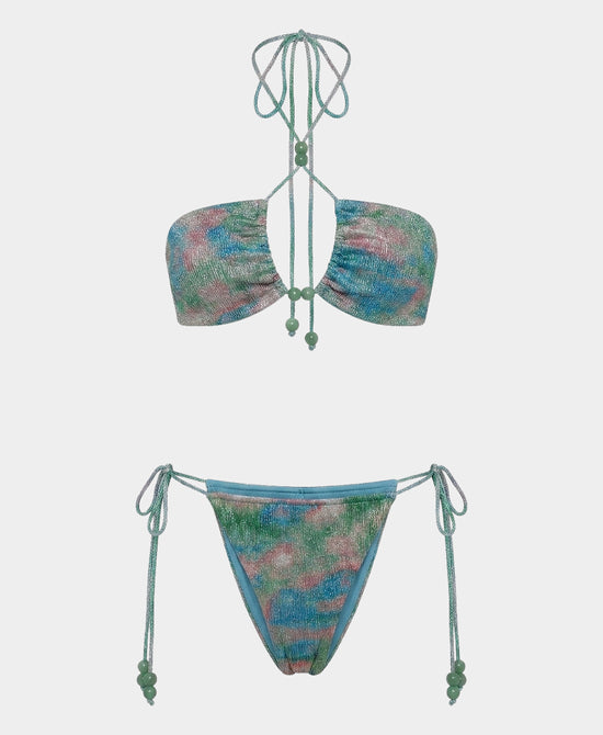 
Shimmer Bikini- 2 Pc Set in BLUE/GREEN view 1