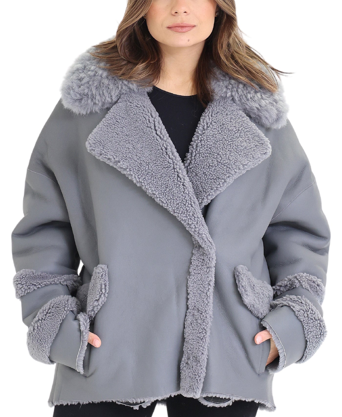 Shearling Coat view 1