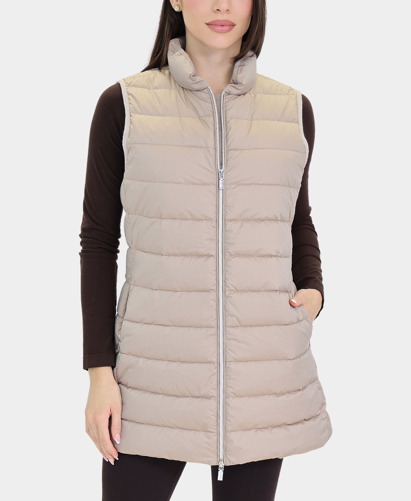 Down Puffer Vest view 1