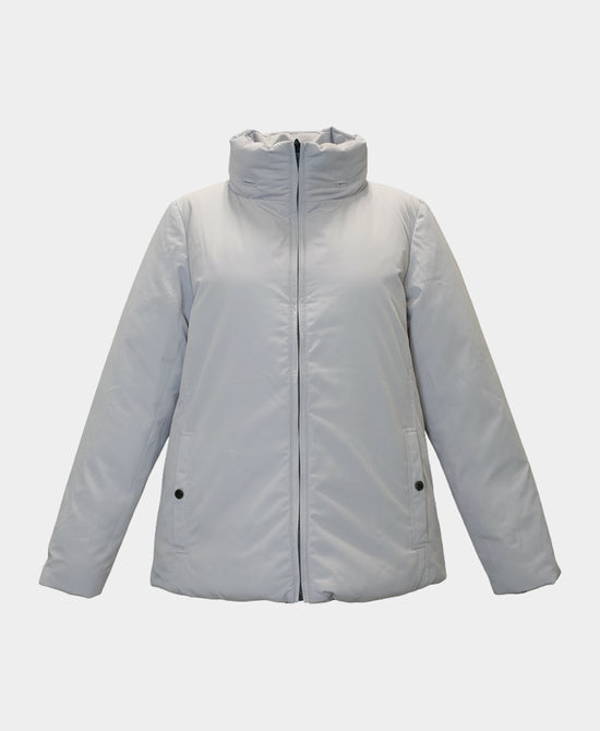 Reversible Down Quilted Puffer Jacket view 