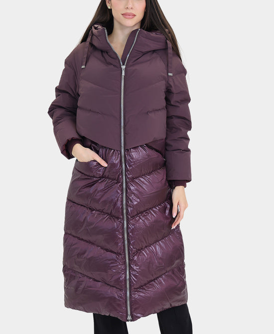 Long Down Puffer Jacket view 