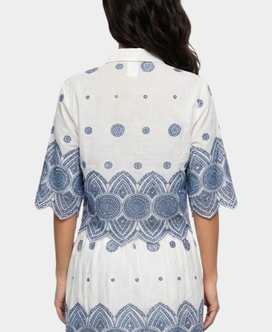 Embroidered Blouse view 2