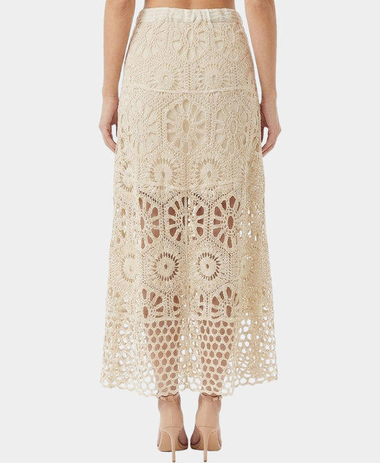 
Crochet Maxi Skirt in BEIGE view 2