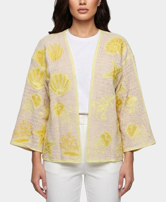 Sea Life Crochet Cardigan view 1