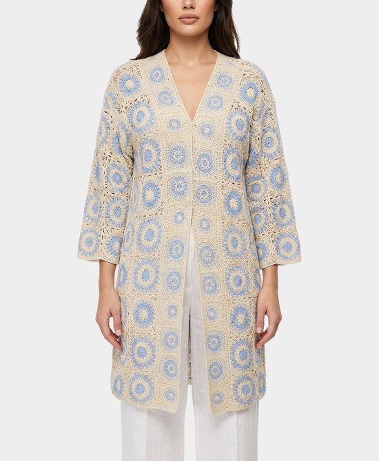 Granny Square Crochet Cardigan view 1