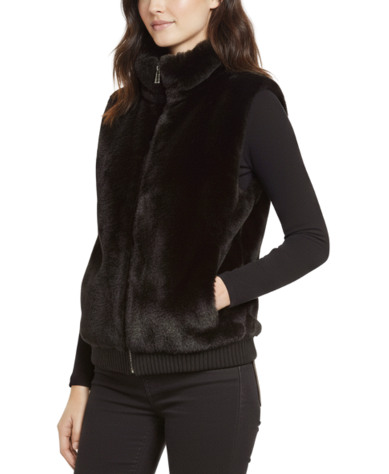 Faux Fur Vest view 