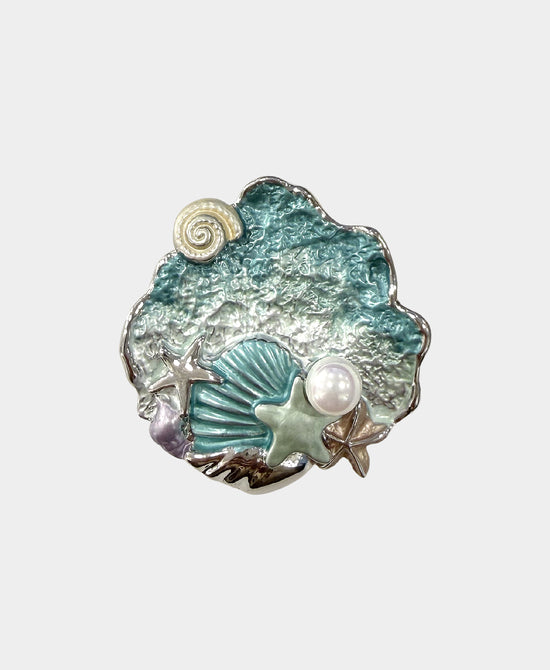 Sea Life Magnetic Brooch view 1