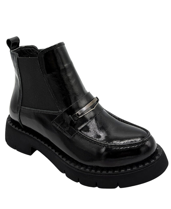 Leather Bootie view 