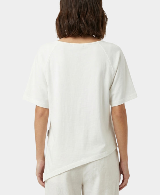 Asymmetrical Top w/ Embroidered Trim view 2