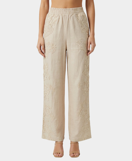 Pants w/ Crochet Trim view 1