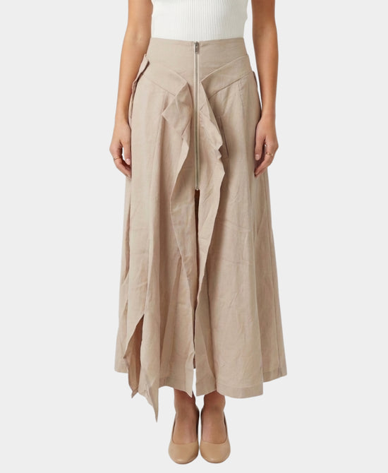 Solid Midi Skirt view 1