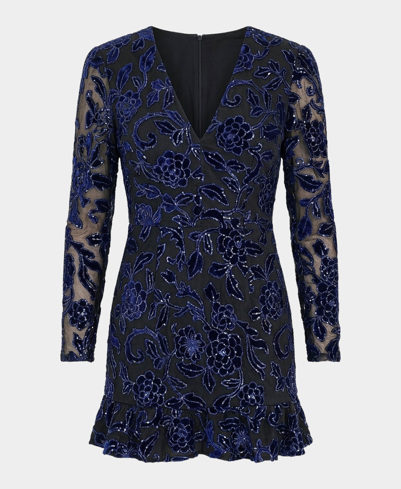 Sequin Embroidered Dress view 3
