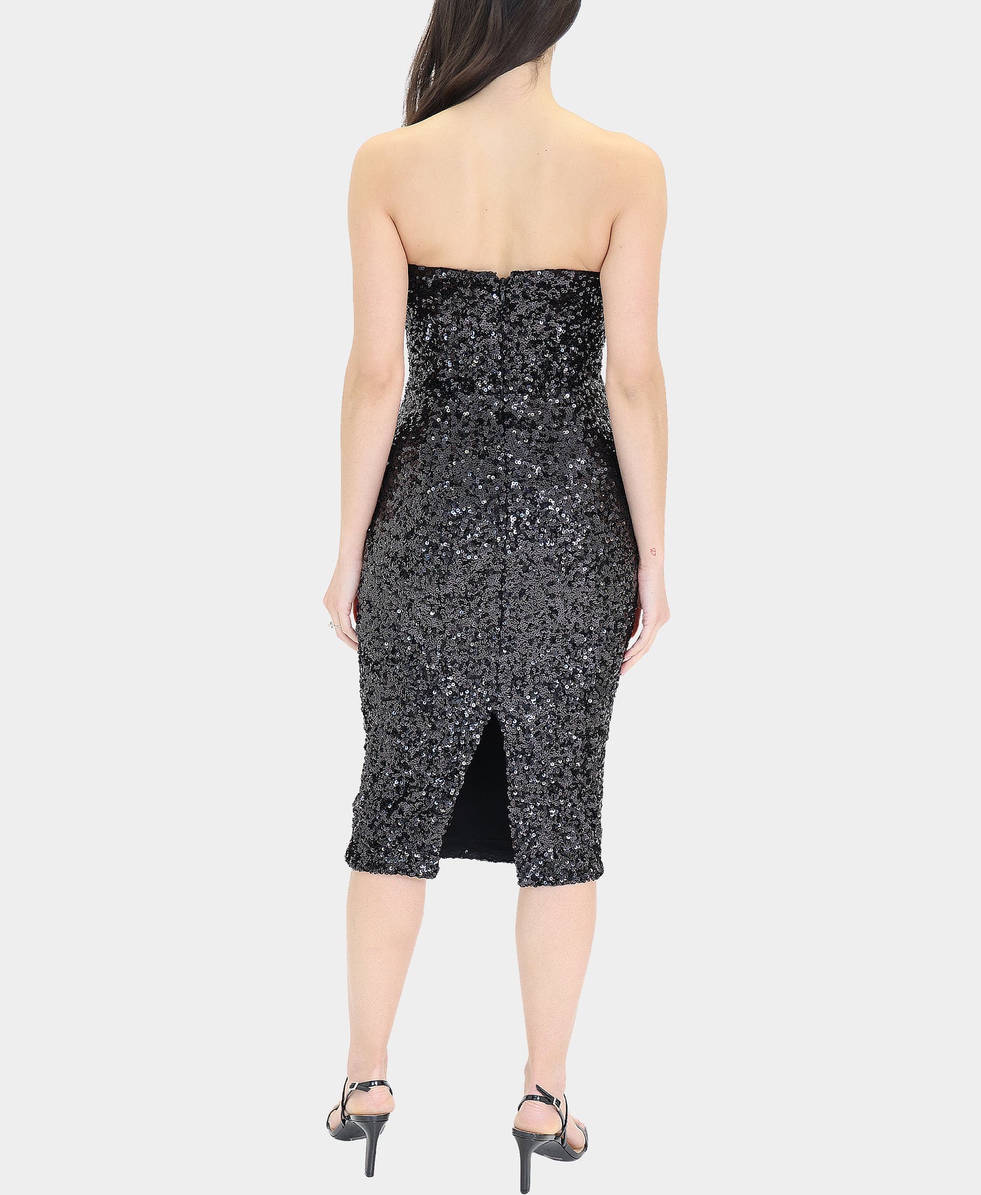 Sequin Midi Dress view 2
