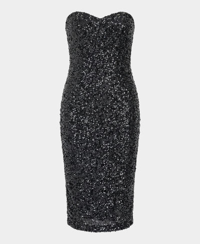 Sequin Midi Dress image 3
