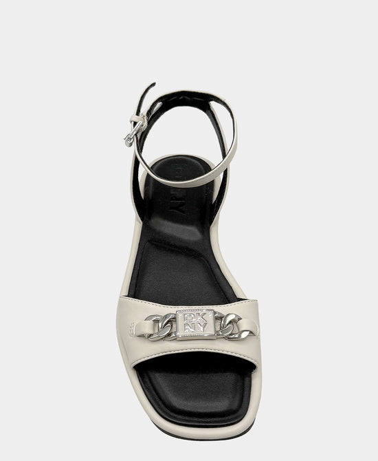 
Logo Chain Sandal in CREAM view 2