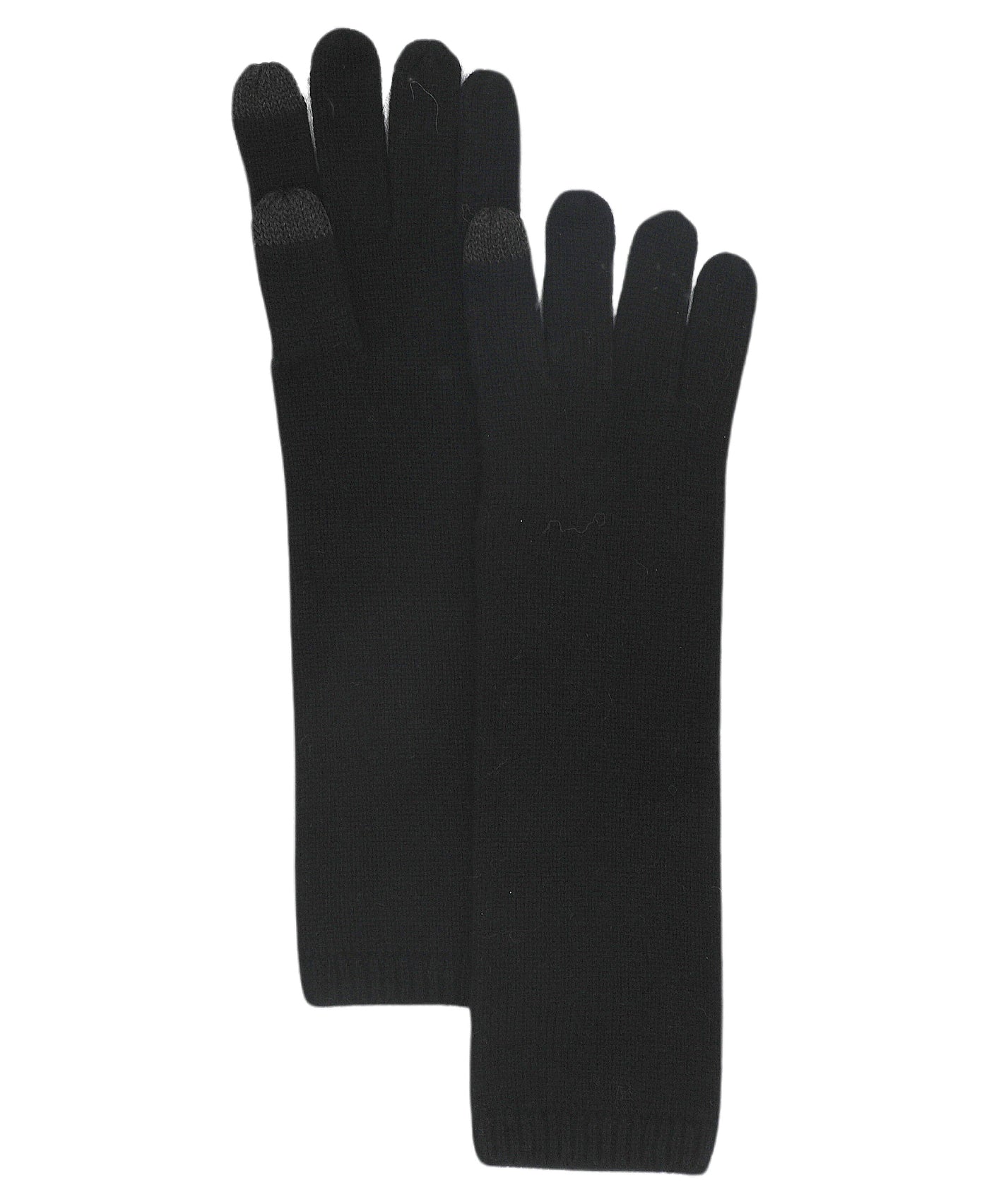 Cashmere Long Gloves- Tech Friendly view 1