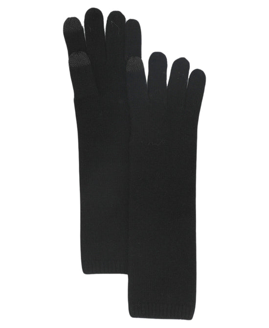 Cashmere Long Gloves- Tech Friendly view 