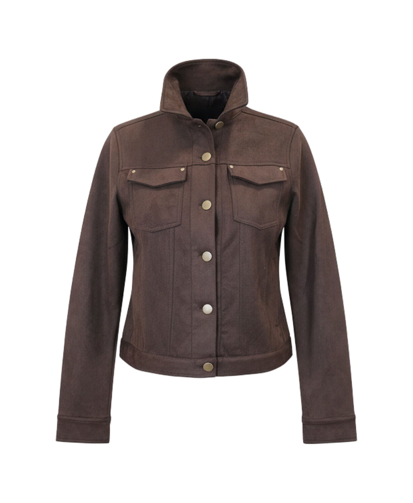 Faux Suede Jacket