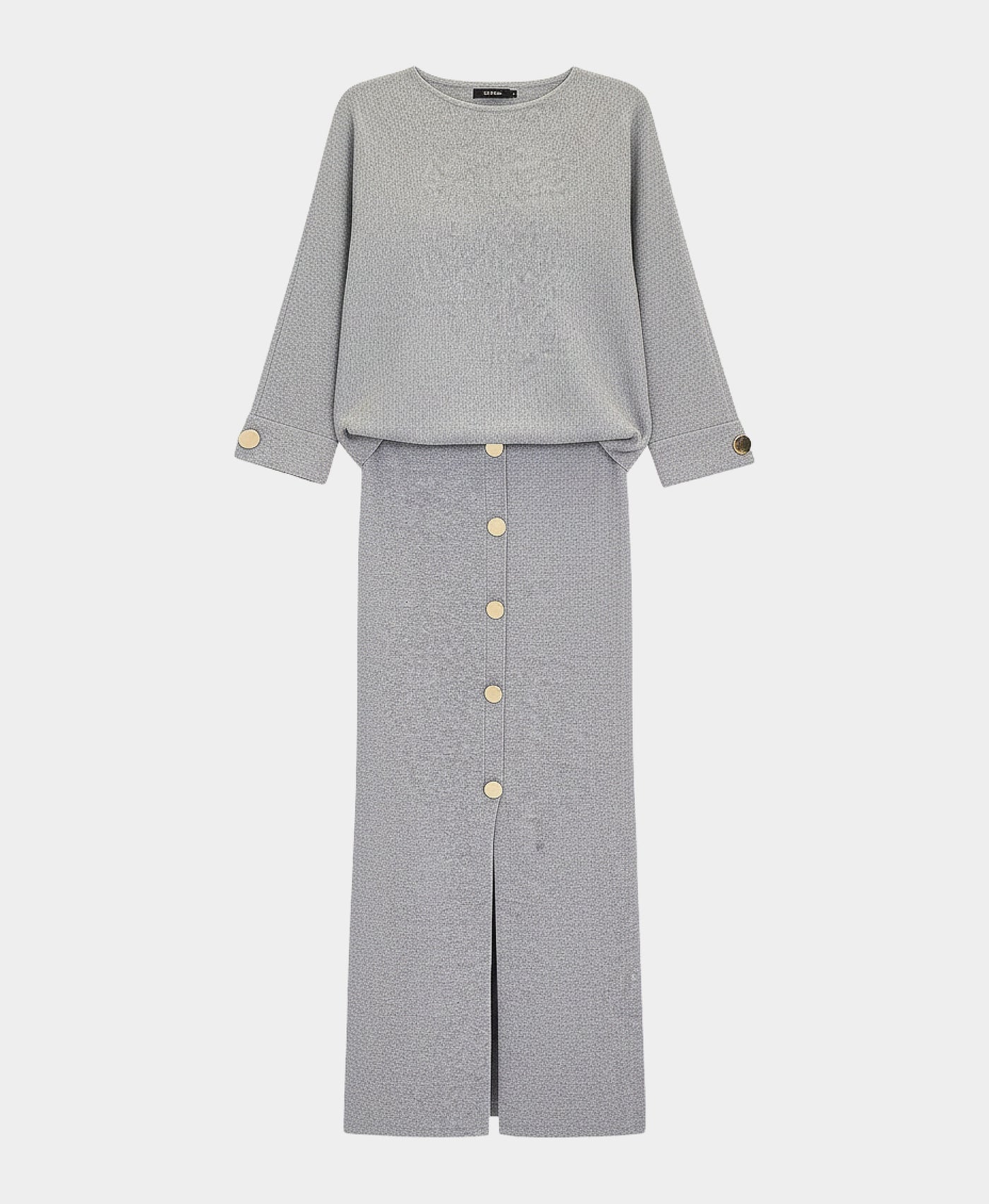 Sweater & Midi Skirt Set- 2 Pc Set view 2