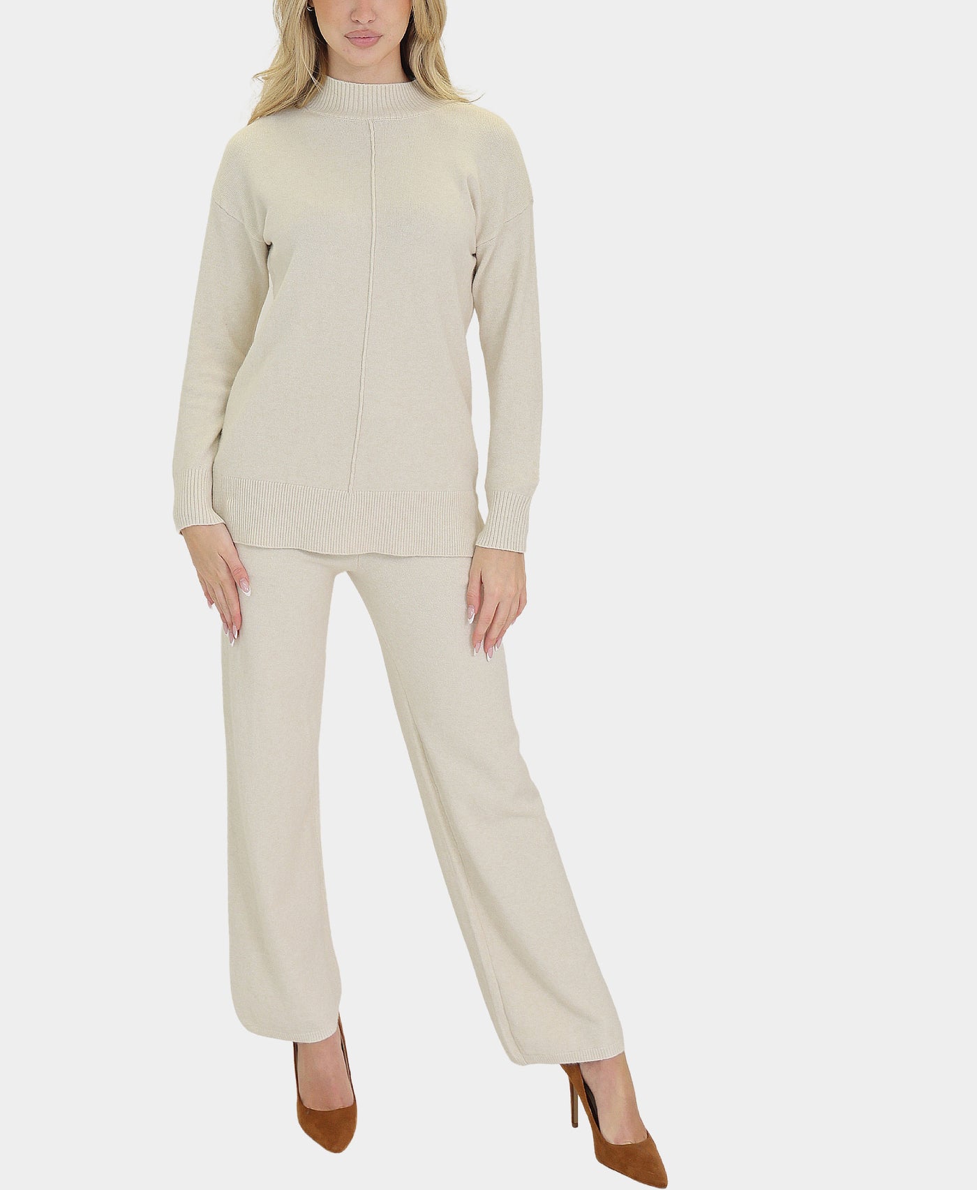 Center Seam Sweater & Pants Set- 2 Pc Set view 1