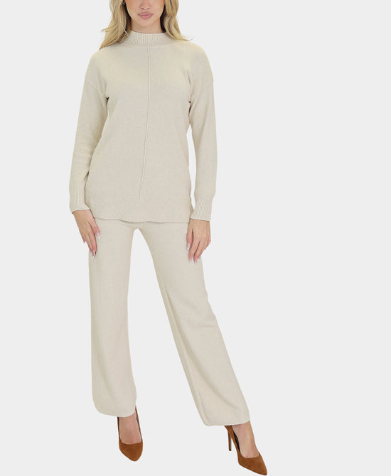 Center Seam Sweater & Pants Set- 2 Pc Set view 