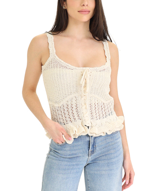 Crochet Tank view 