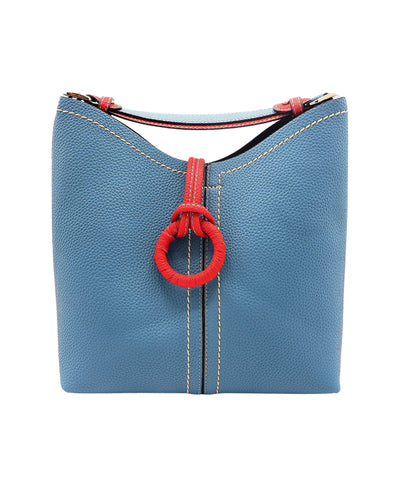 Faux Leather Hobo Handbag w/ Mini Bag image 1