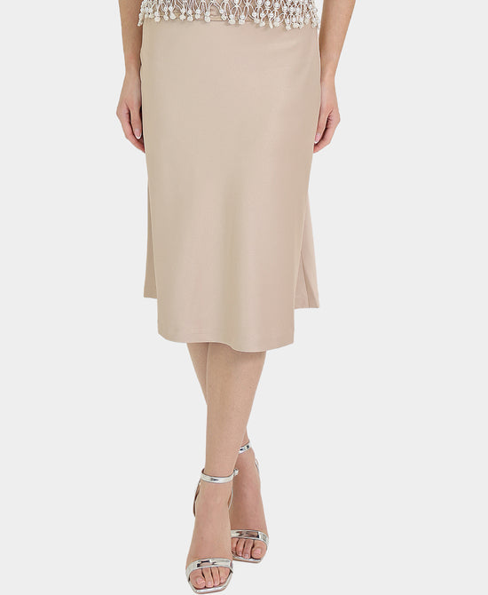 Satin Midi Skirt view 