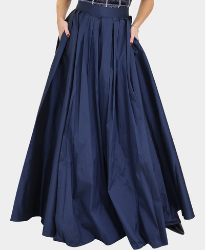Solid Maxi Skirt image 1